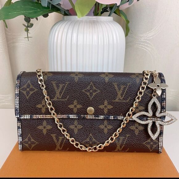 Louis Vuitton Sarah Long Wallet monogram lv - Picture 1 of 8